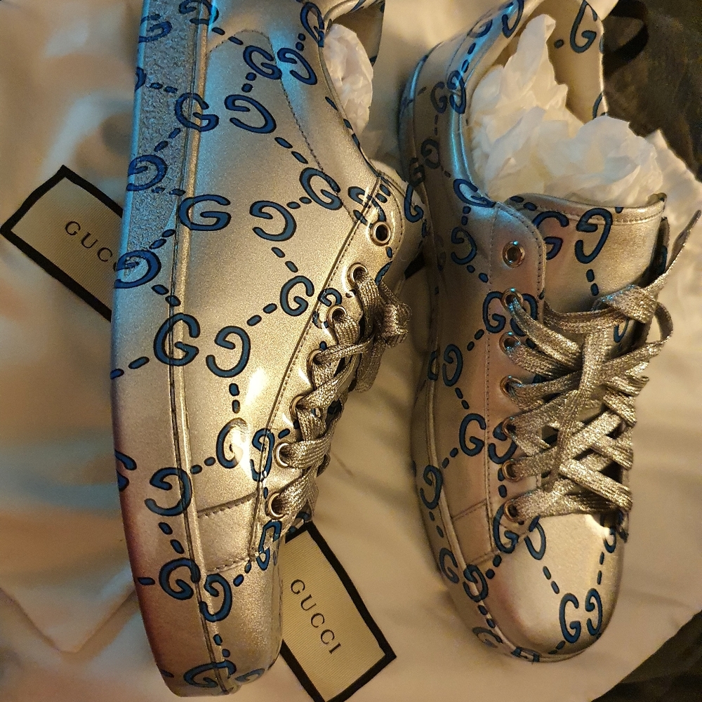 Gucci Sneakers Mens Gucci Ace Low GG Mono/Sz 9.5